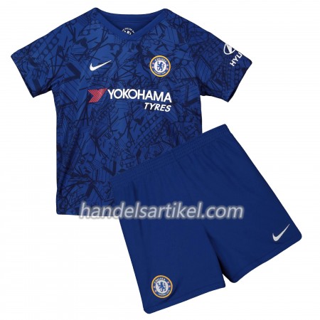 Chelsea Kinder Heim Trikotsatz 2019/20 Kurzarm (+ Kurze Hosen)